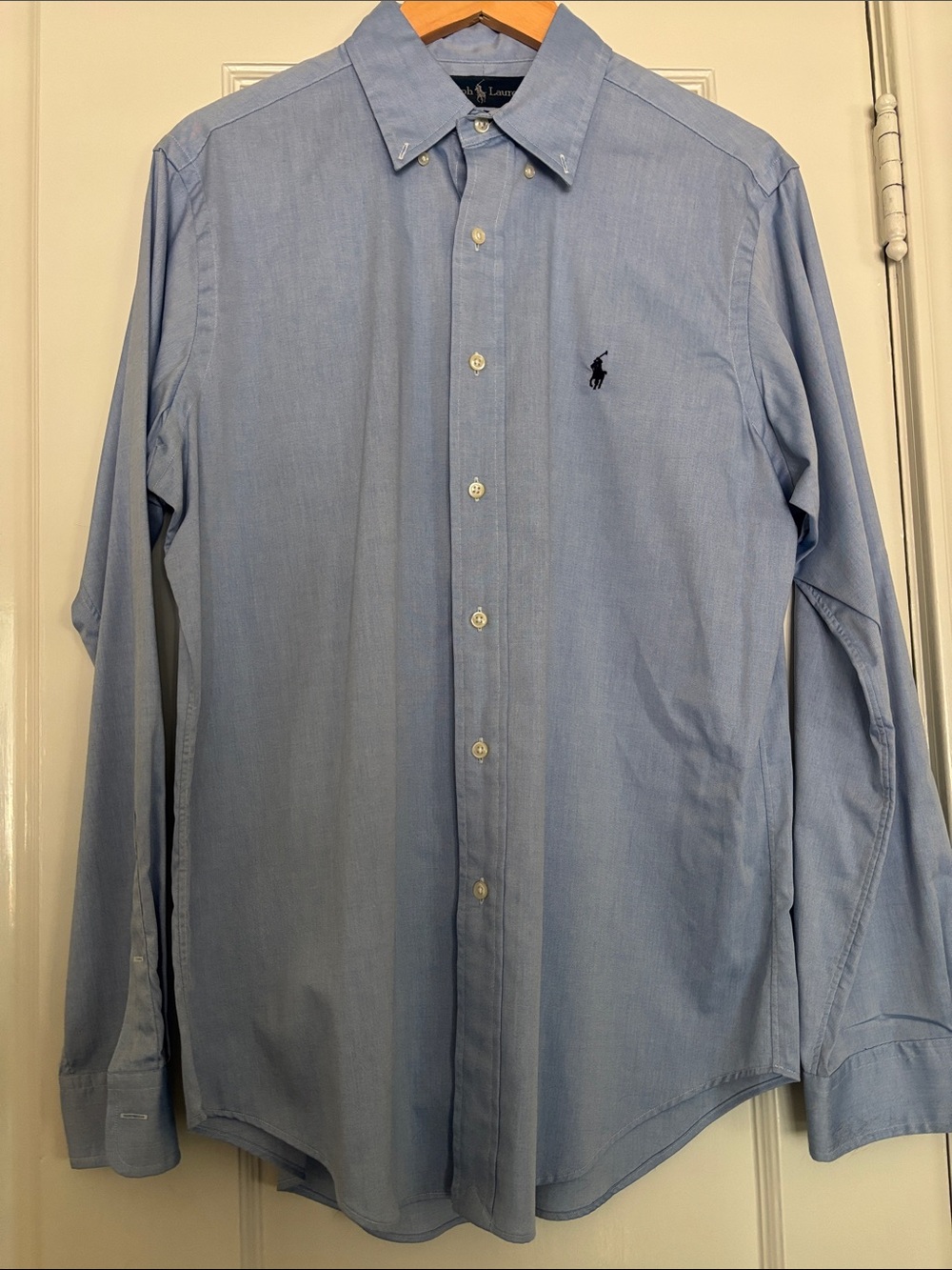 Polo by Ralph Lauren Light Blue Oxford Button-Down Shirt 100% Cotton